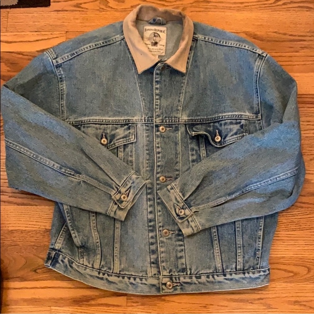 Vintage Banana Republic Denim Jean Jacket Men’s L